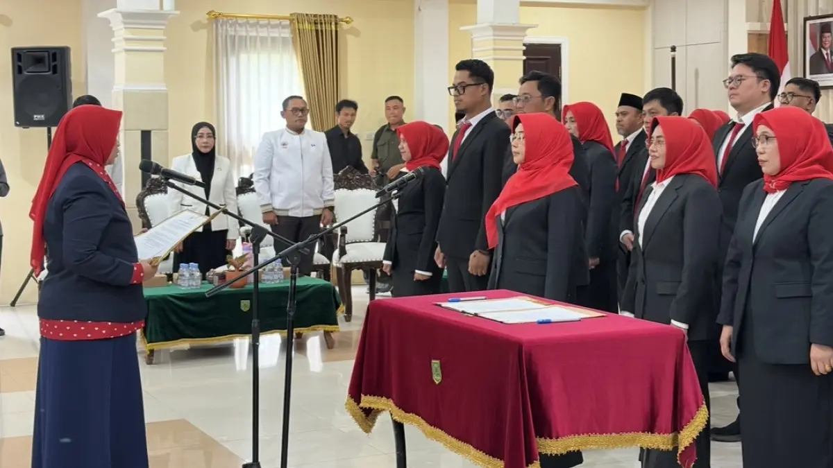 RESMI: Pelantikan Pengurus YJI Cabang Kabupaten Berau Periode 2026–2031 di Balai Mufakat. KPG