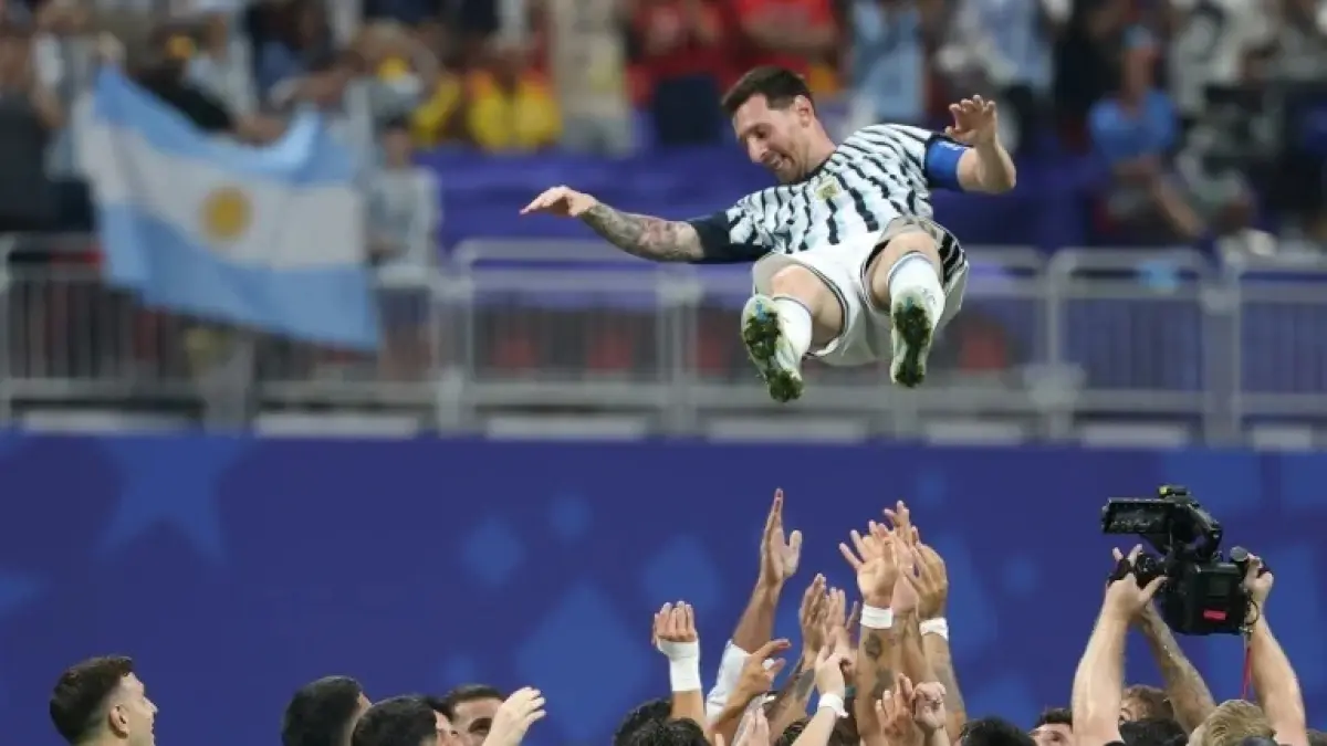 Messi dkk. Kemenangan atas Mesir banyak dikecam.