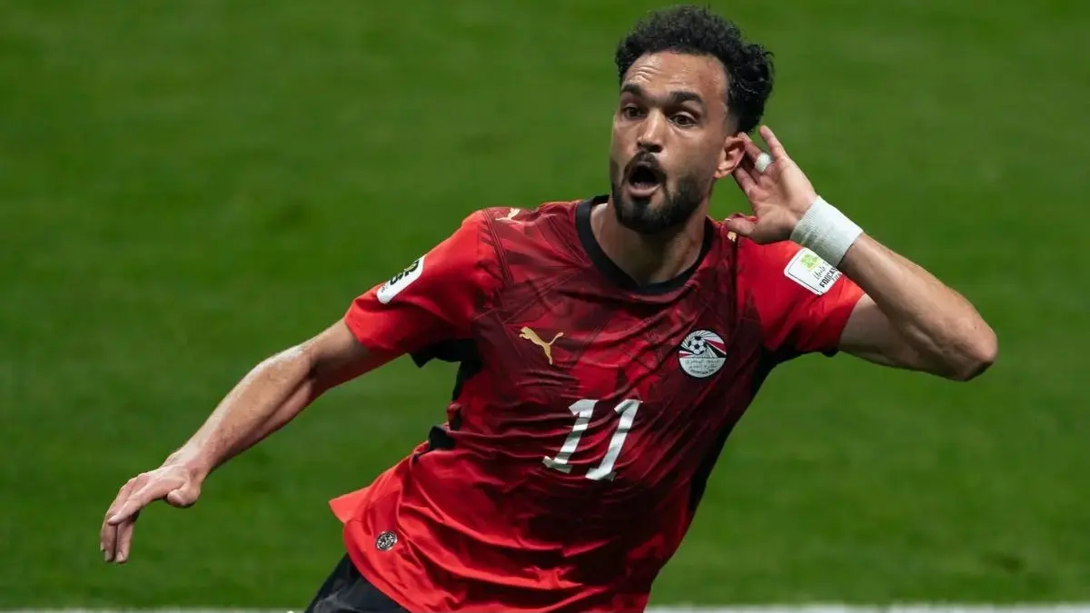 Mostafa Ziko meluapkan kekecewaan setelah Mesir kalah kontroversial 2-3 dari Argentina pada babak 16 besar Piala Dunia 2026. (Instagram/@egyptnt)