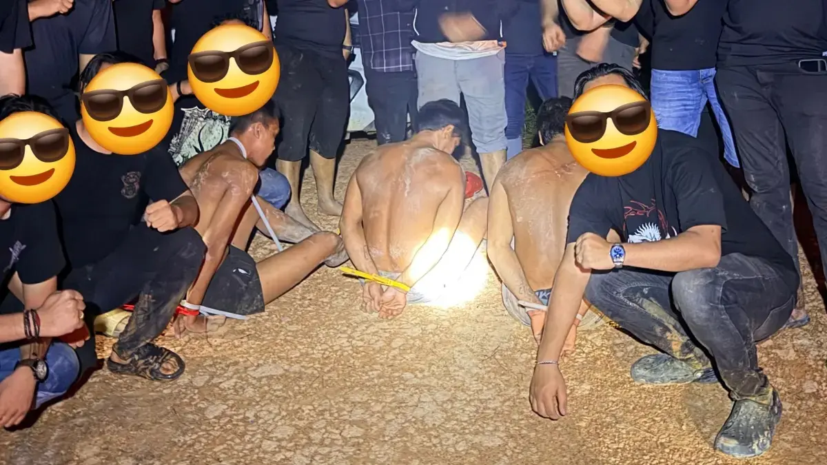 Tiga pelaku penyerangan polisi kembali ditangkap.(Istimewa)