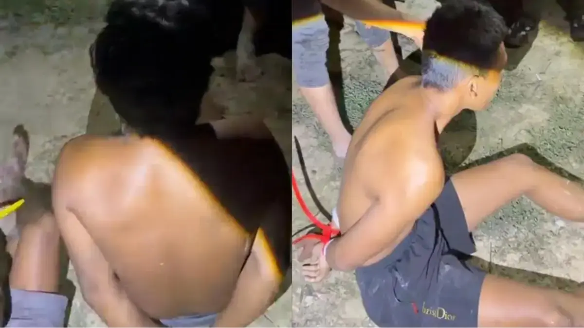 2 pelaku yang diamankan tim gabungan.