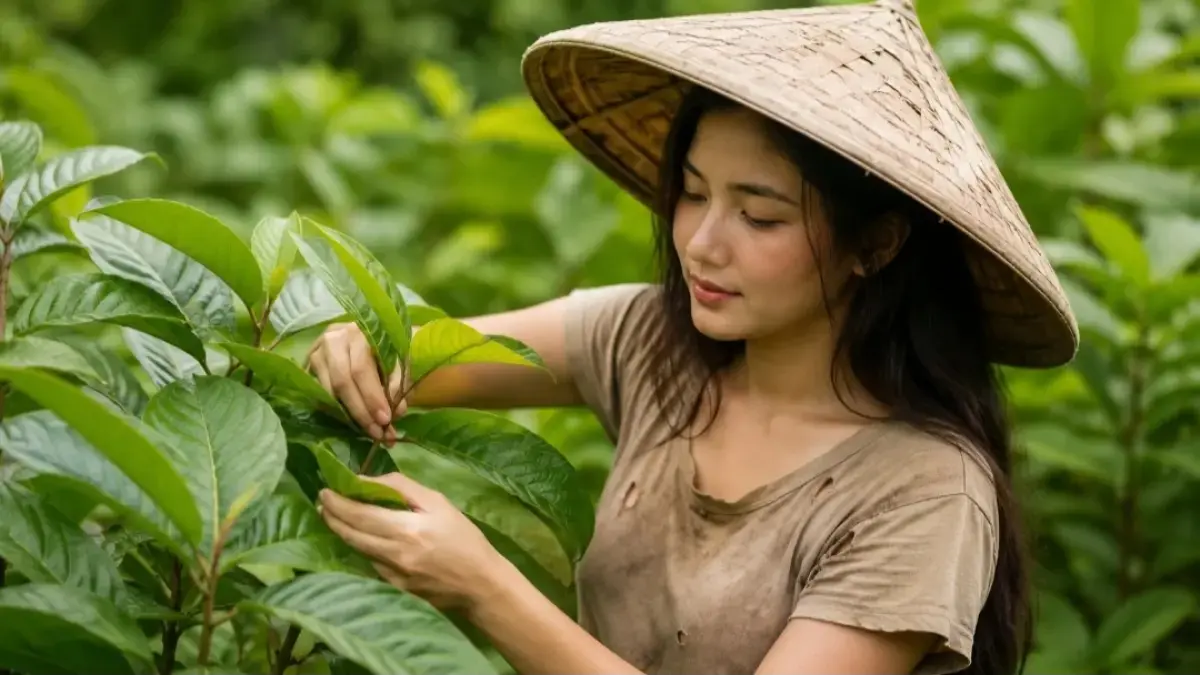 Ilustrasi petani kratom