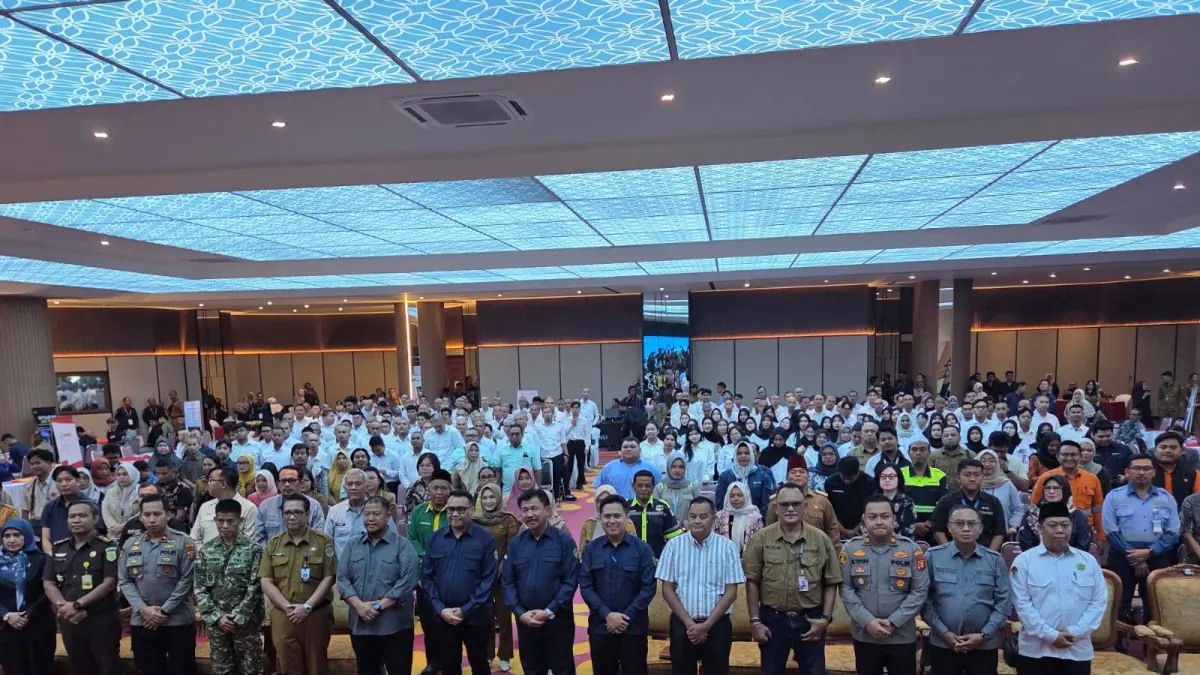 &nbsp;Pembukaan Job Fair Kukar 2026 di Gedung PKM Tenggarong Seberang (Elmo/Prokal.co)
