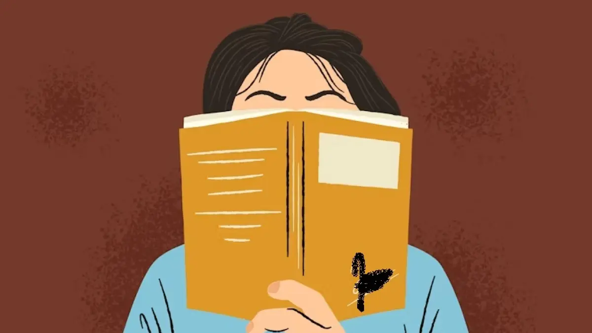 Ilustrasi membaca