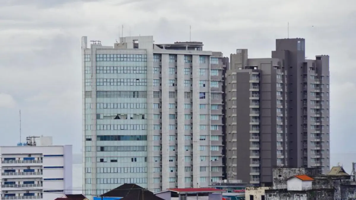 Foto ilustrasi gedung grand sudirman balikpapan. 