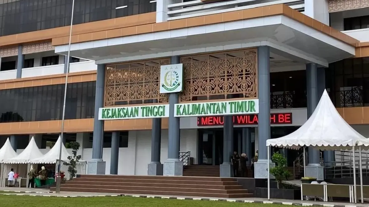 Kantor Kejati Kaltim.