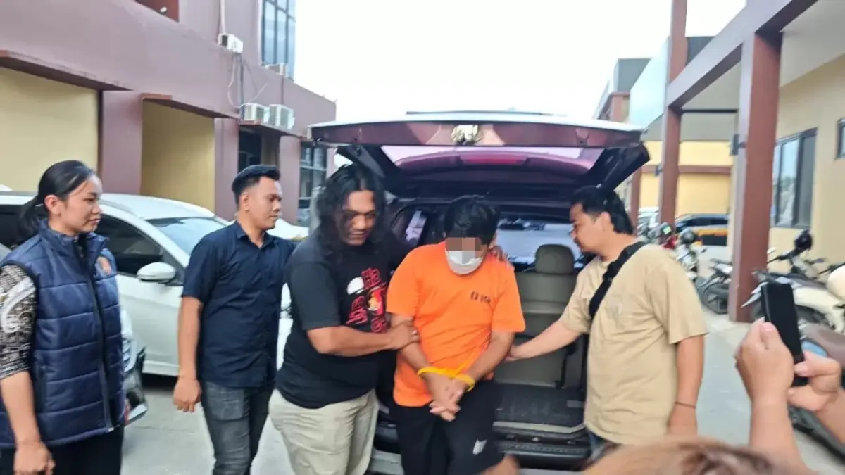 Oknum sopir ambulans dibekuk anggota Satreskrim Polresta Samarinda karena diduga memperdaya dan melakukan persetubuhan terhadap anak di bawah umur. (ist)
