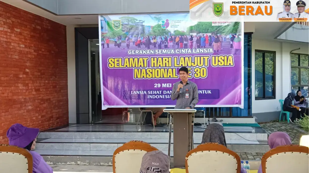 HARI LANSIA: Pemkab Berau berkomitmen meningkatkan kualitas hidup lanjut usia melalui program Sekolah Lansia. KPG