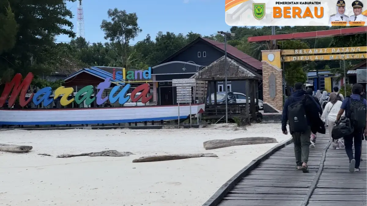 KOMITMEN: Pemkab Berau terus menata dan memantapkan sarana utama serta fasilitas penunjang pariwisata di daerah ini. KPG
