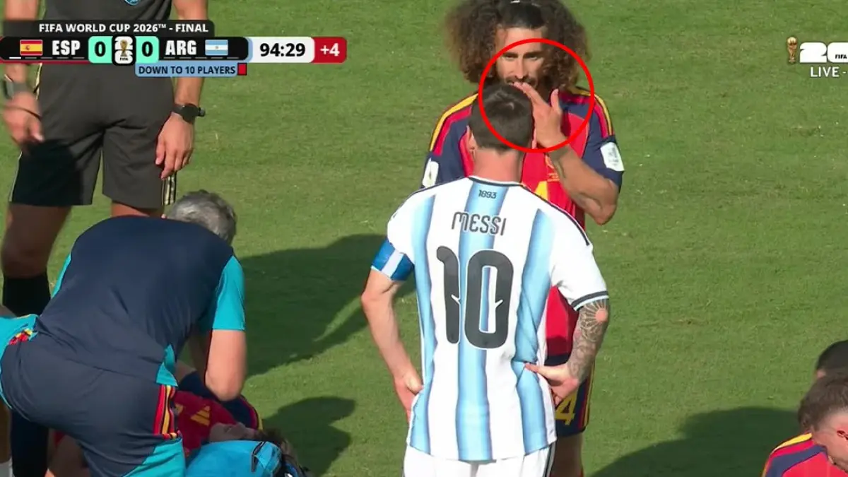 Messi dan Cucurella.