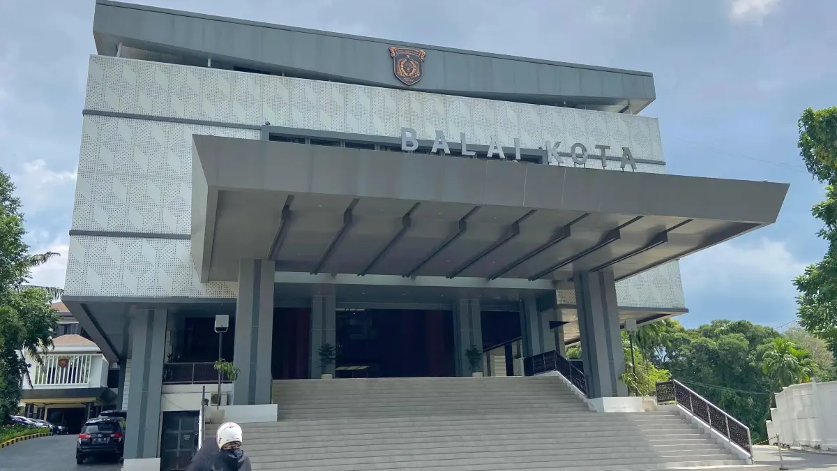Ilustras Balai Kota Samarinda. Pemkot Samarinda sesuaikan belanja APBD 2026 untuk penuhi kewajiban pembayaran pekerjaan tahun lalu.