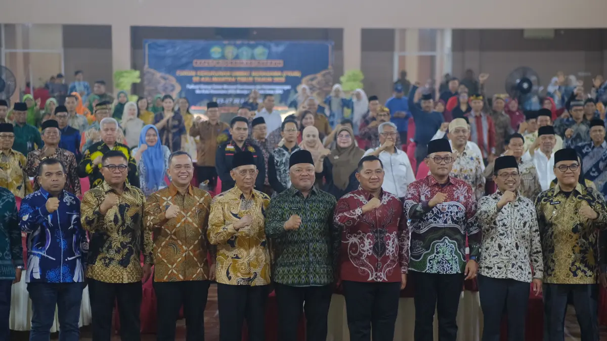 BERSINERGI: Rapat Koordinasi FKUB Se-Kaltim Tahun 2026, menjadi wadah memperkuat sinergi antarpemerintah dan pemangku kepentingan dalam menjaga kerukunan umat beragama di provinsi ini. IST/PROKOPIM SETKAB BERAU
