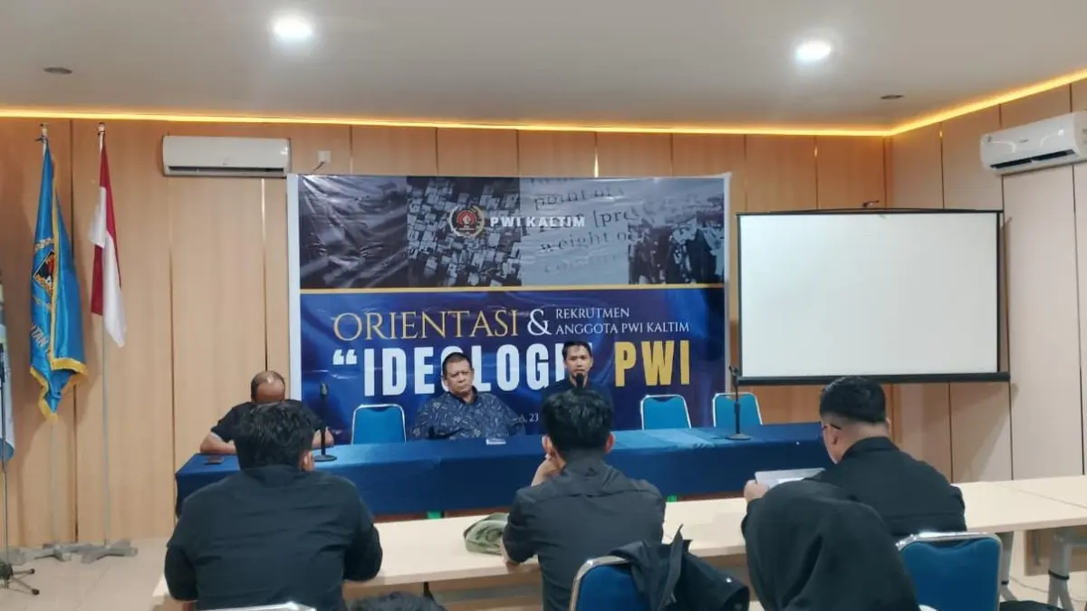 Kegiatan Orientasi dan Rekrutmen Anggota PWI Kaltim.