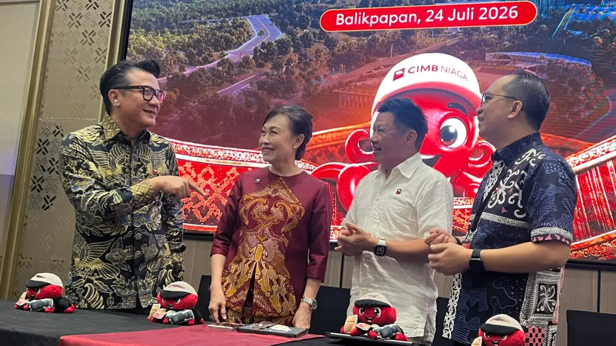  PT Bank CIMB Niaga Tbk (CIMB Niaga) terus memperkuat layanan perbankan di Kaltim seiring meningkatnya aktivitas ekonomi dan investasi di provinsi yang menjadi wilayah penyangga IKN.