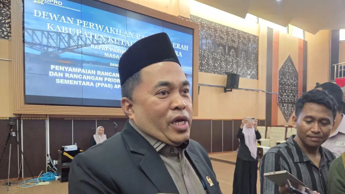 SAMPAIKAN: Ketua DPRD Kukar, Ahmad Yani. ELMO/PROKAL.CO
