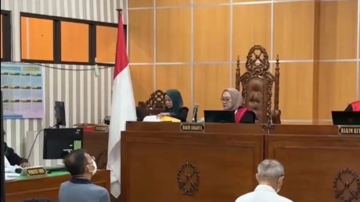 Suasana Sidang di Pengadilan Negeri Samarinda
