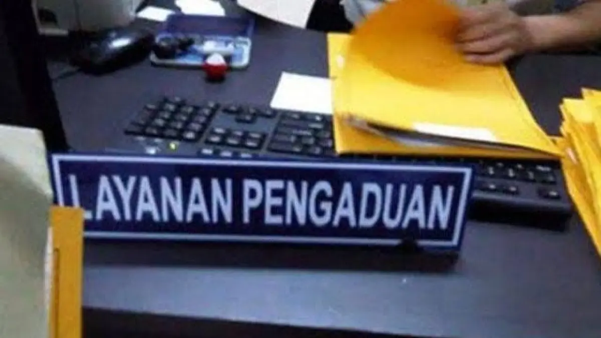 Ilustrasi lapor polisi.