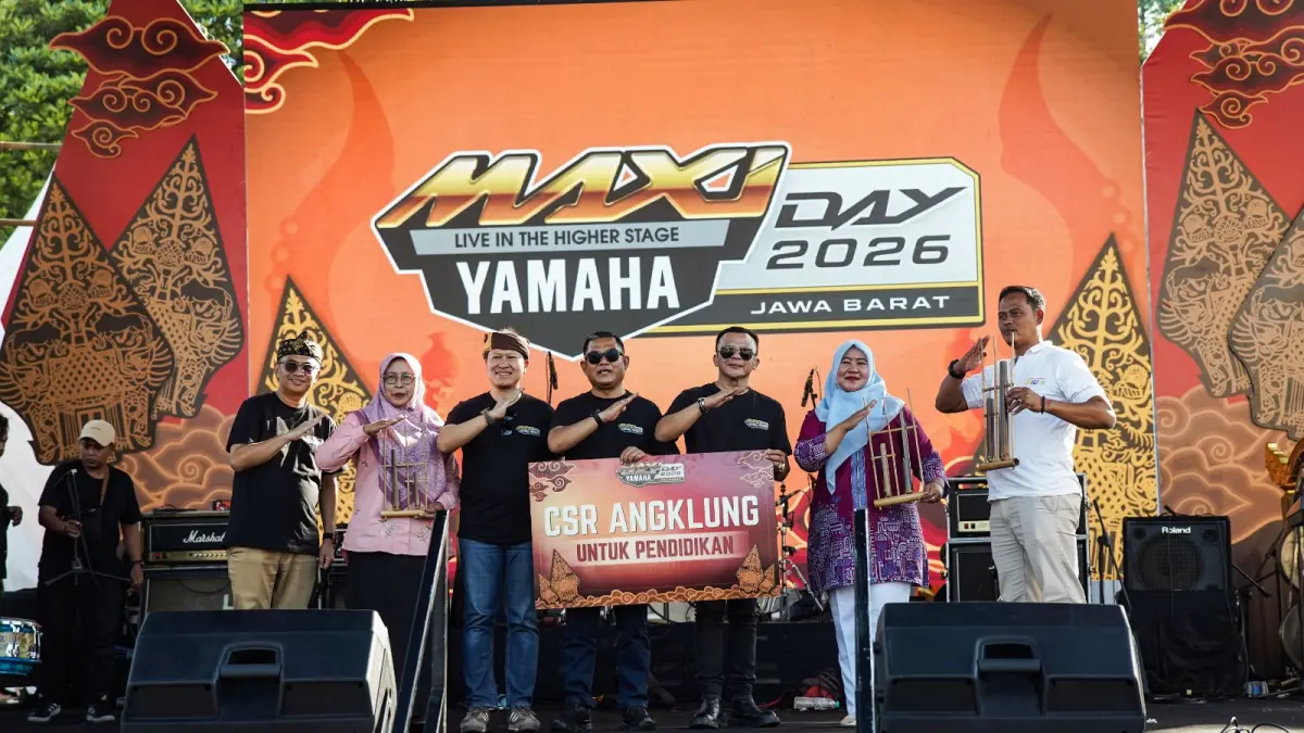  Rangkaian MAXI Yamaha Day 2026 kembali menyapa para pengguna skutik premium MAXI Yamaha di Pulau Jawa. 