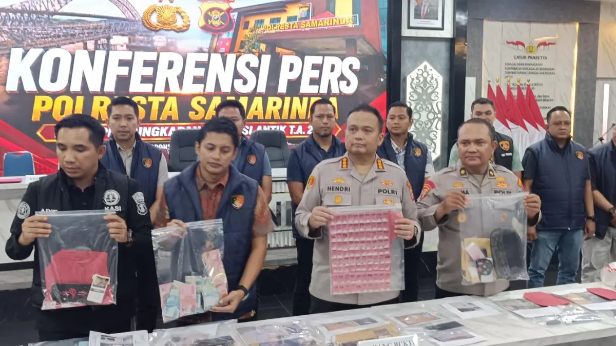 Hasil Operasi Antik di Samarinda 
