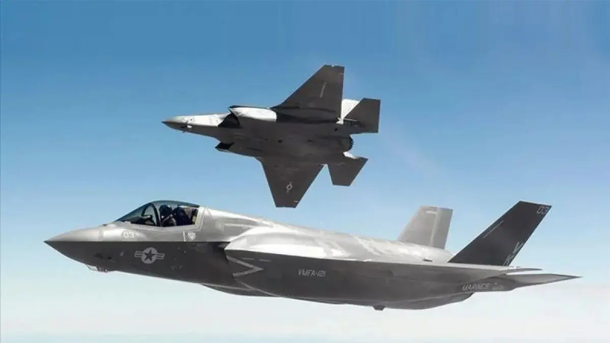 Jet tempur F-35 US Air Force.