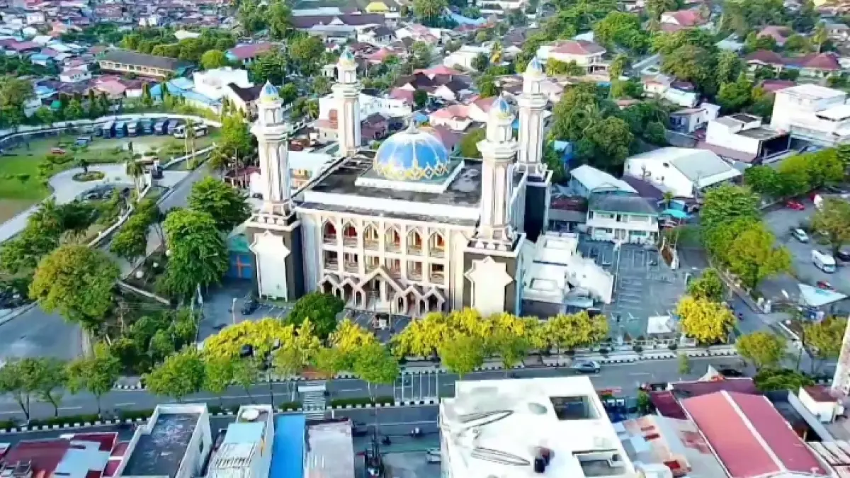 Salah satu sudut kota Balikpapan.