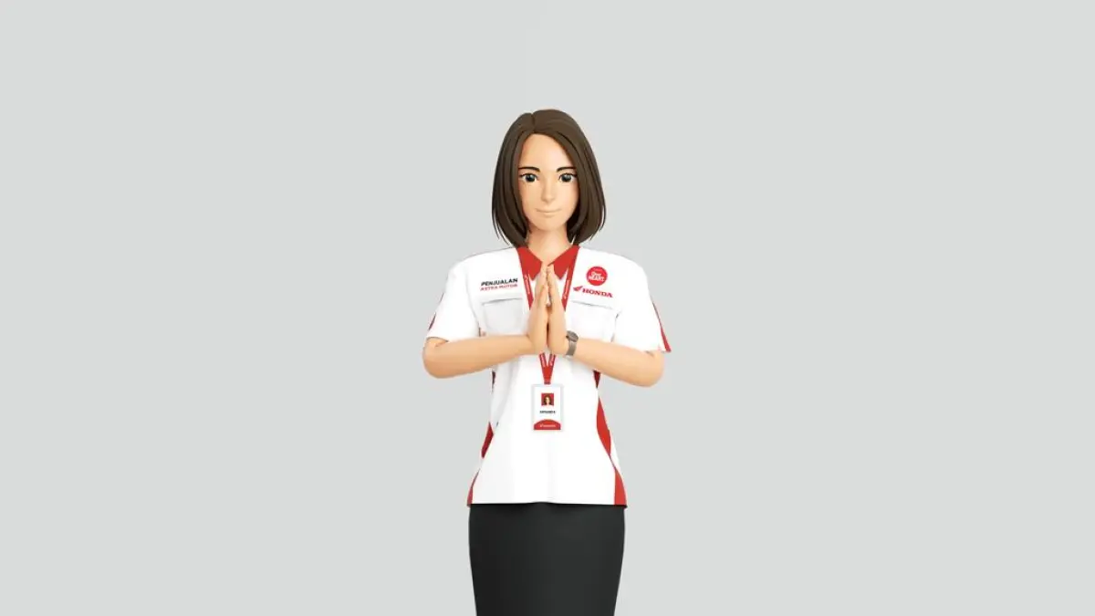 Astra Motor Kaltim 1 memberikan pelayanan berbasis tanya jawab layanan virtual 08.00-17.00 WITA (AMANDA) yang dapat menjawab pertanyaan konsumen Honda seputar product, apparel, servis, dealer dan pembelian sepeda motor.