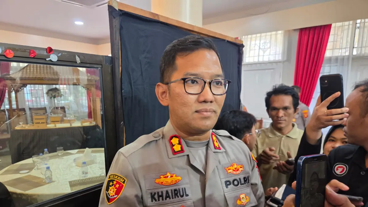Kapolres Kukar AKBP Khairul Basyar (Elmo/Prokal.co)