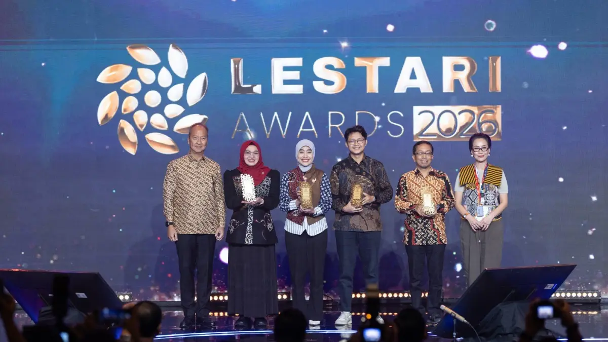 PLN UIP3B Kalimantan sukses meraih penghargaan Lestari Awards 2026 kategori Good Health & Wellbeing lewat program inovatif FREE Day.
