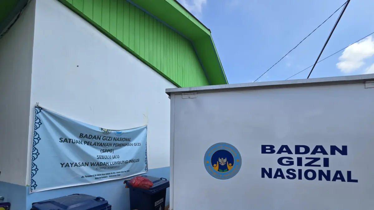 Dapur SPPG Sebulu Ulu yang stop operasi sementara waktu (Istimewa)