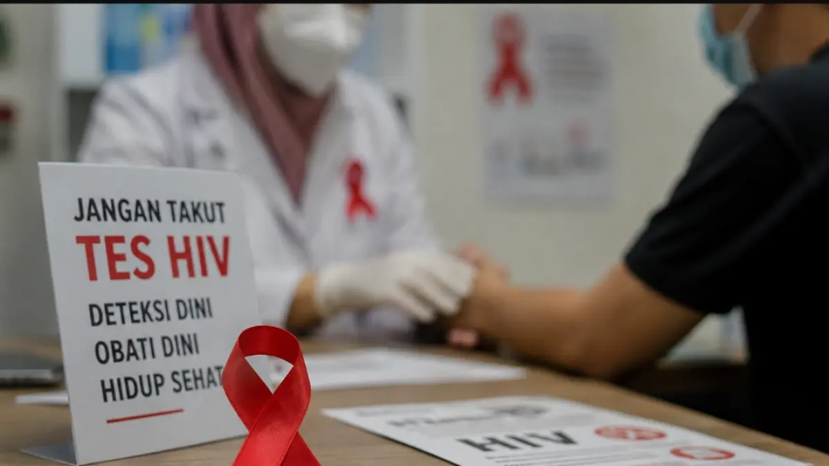 ilustrasi HIV/AIDS