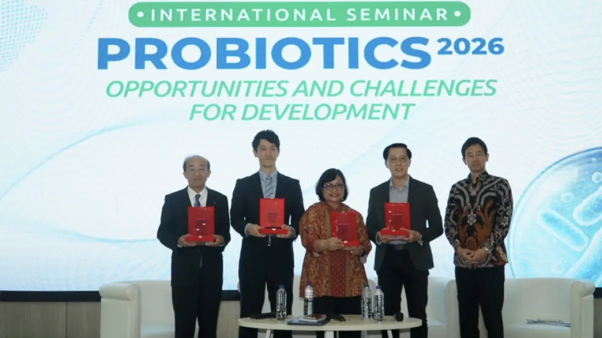 KESEHATAN: Seminar internasional yang berlangsung secara hybrid dari Auditorium Gedung Merah Putih BPOM Jakarta, Selasa, 4 Agustus 2026.
