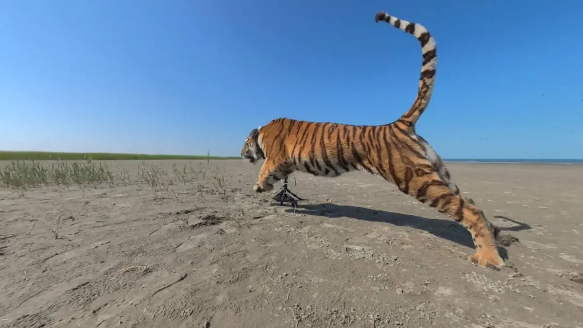 Harimau Amur betina bernama Umit telah resmi dilepaskan di Cagar Alam Negara Ile-Balkhash pada akhir Juli lalu.