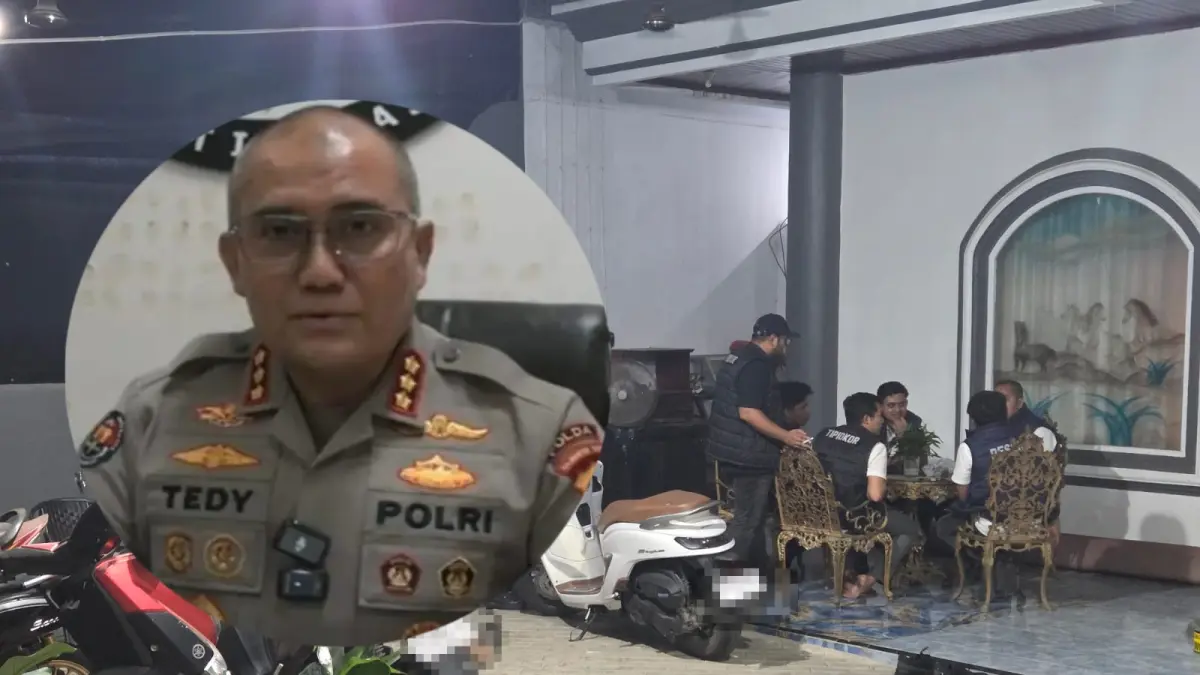 Kabid Humas Polda Kaltim Kombes Pol Tedy Sopandi dan giat penyitaan di Tenggarong diduga berkaitan dengan dugaan penerbitan honorarium non-ASN.