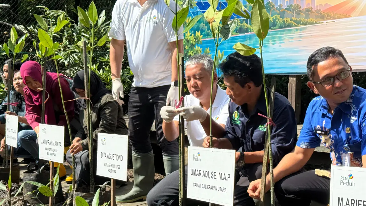 Menjelang Hari Ulang Tahun ke-81 Kemerdekaan Republik Indonesia sekaligus memperingati Hari Mangrove Sedunia, PT PLN (Persero) Unit Pelaksana Pengatur Beban Kalimantan Timur dan Kalimantan Utara (UP2B Kaltimra) menghadirkan inovasi pengembangan wisata berbasis energi bersih melalui program Electrifying Marine: Menjaga Alam, Menyala Bersama Energi Listrik di Kawasan Mangrove Center Graha Indah, Balikpapan.&nbsp;