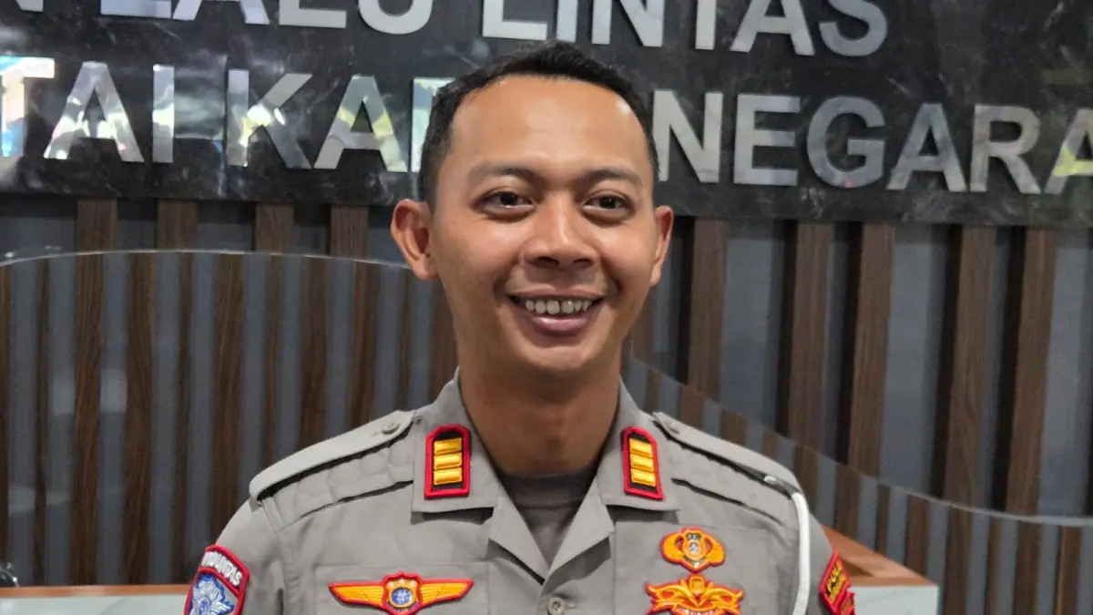Kasat Lantas Polres Kukar AKP Ahmad Fandoli (Elmo/Prokal.co)