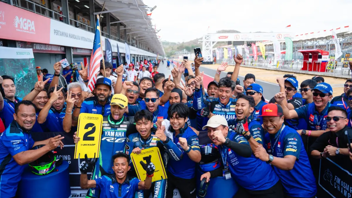 Pembalap Yamaha Racing Indonesia, Wahyu Nugroho, sukses mencatatkan kemenangan perdana di kelas SuperSport 600cc (SS600) Asia Road Racing Championship (ARRC) 