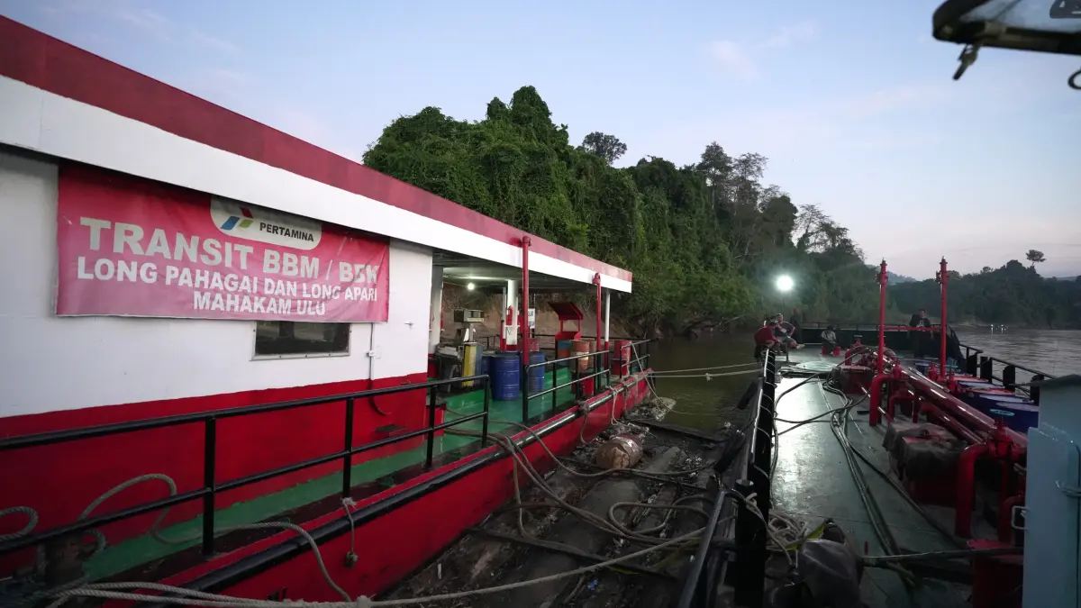 Pertamina optimalkan penyaluran BBM ke Mahakam Ulu.