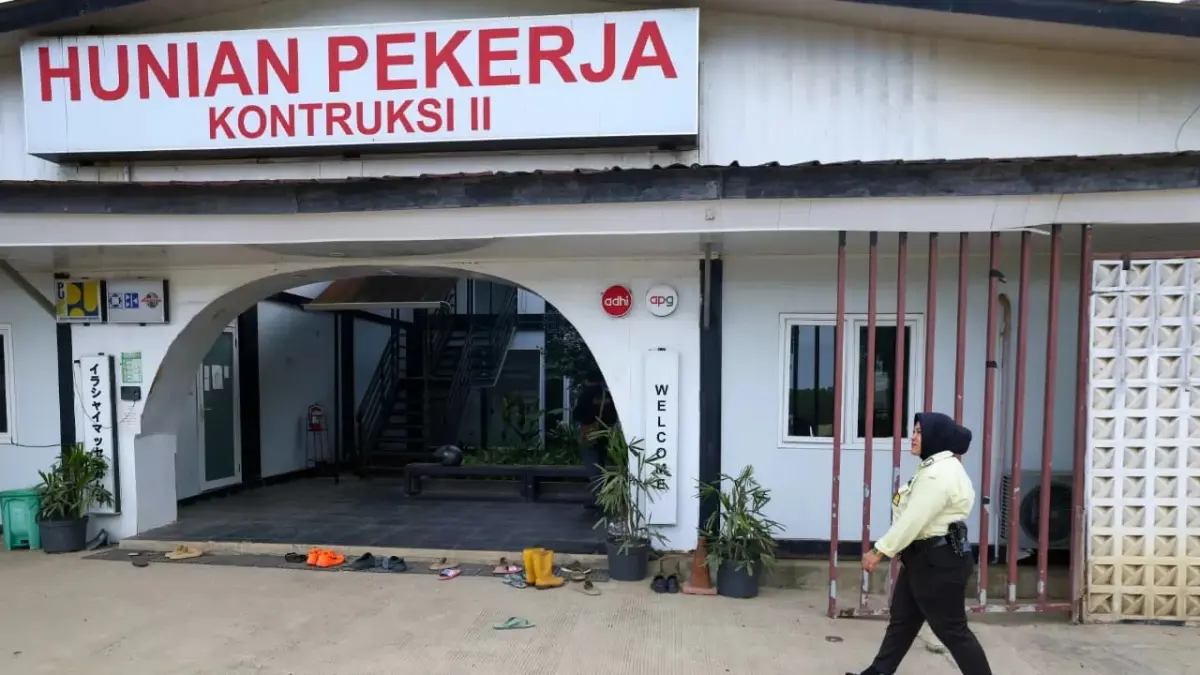 4.302 pekerja menghuni HPK IKN di Sepaku, PPU. Otorita IKN menyediakan empat tower khusus perempuan demi keamanan dan kenyamanan.(IST)