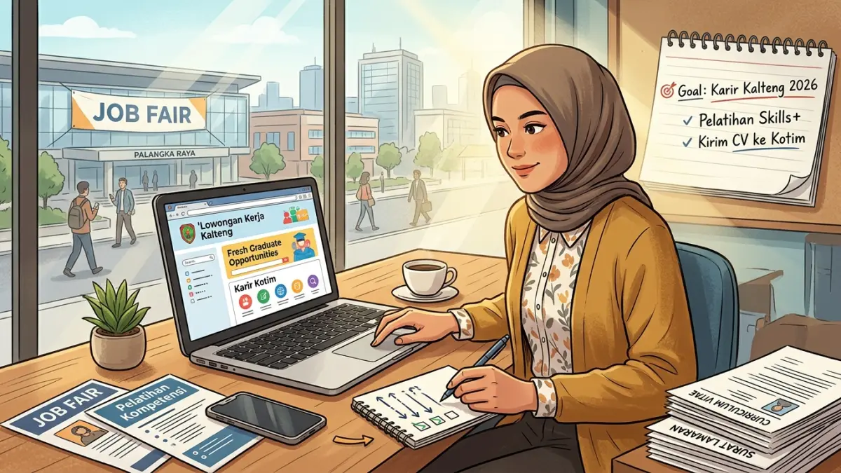 ilustrasi cari kerja