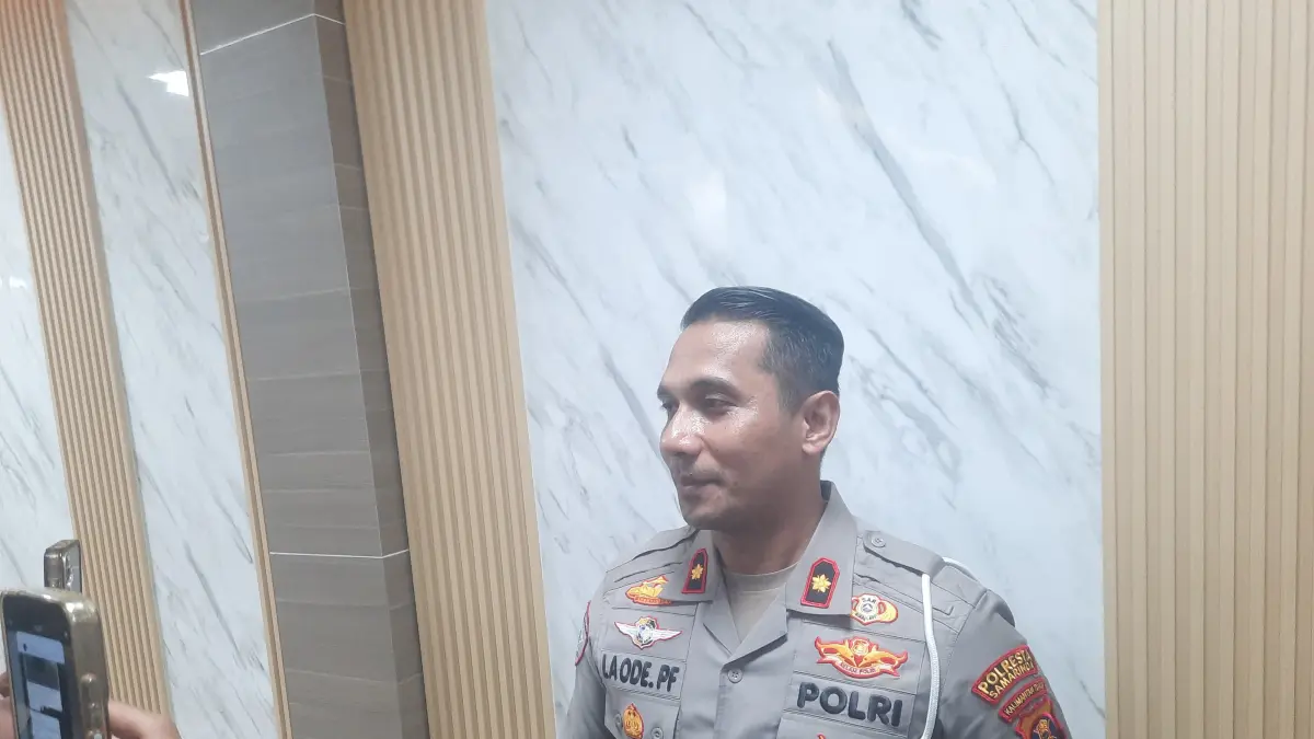 Kasat Lantas Polresta Samarinda, Kompol Laode Prasetyo.
