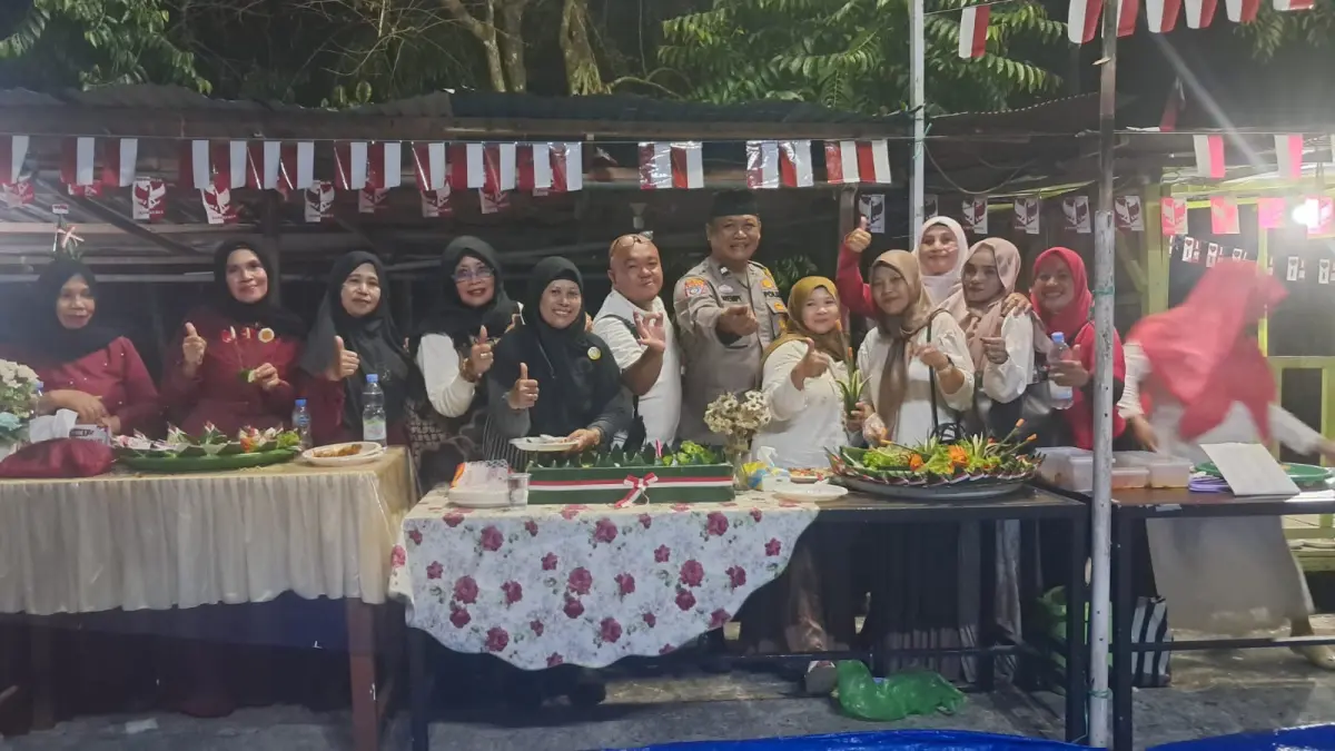 RANGKAIAN: Lomba tumpeng memeriahkan Hari Kemerdekaan di RT 58, Perumahan Puncak Permai, Kelurahan Graha Indah, Kecamatan Balikpapan Utara, Kota Balikpapan, Minggu, 16 Agustus 2026. ISTIMEWA