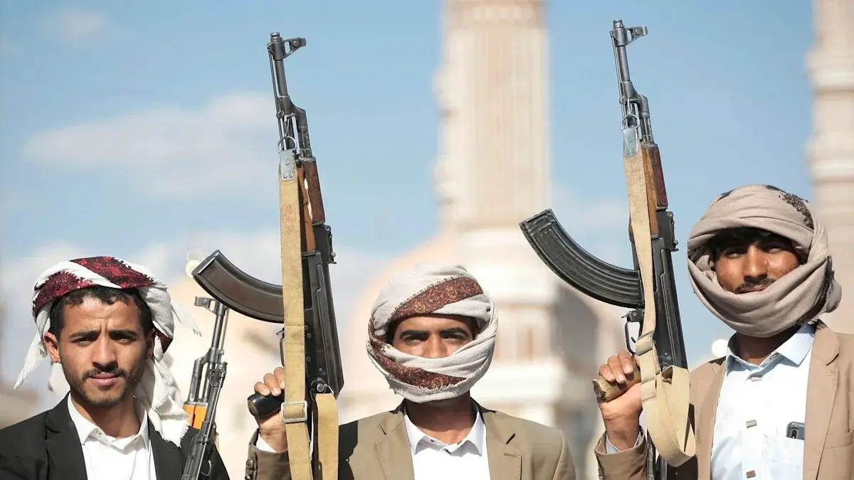 Tentara Houthi Yaman.