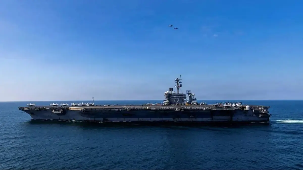 USS Abraham Lincoln.