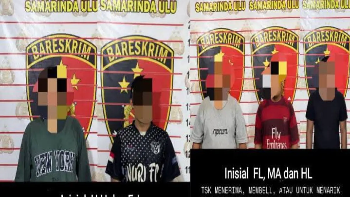Para tersangka.
