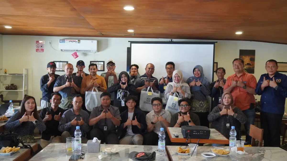 Pertemuan BPJS Kesehatan Cabang Samarinda dengan wartawan Kukar (Istimewa)