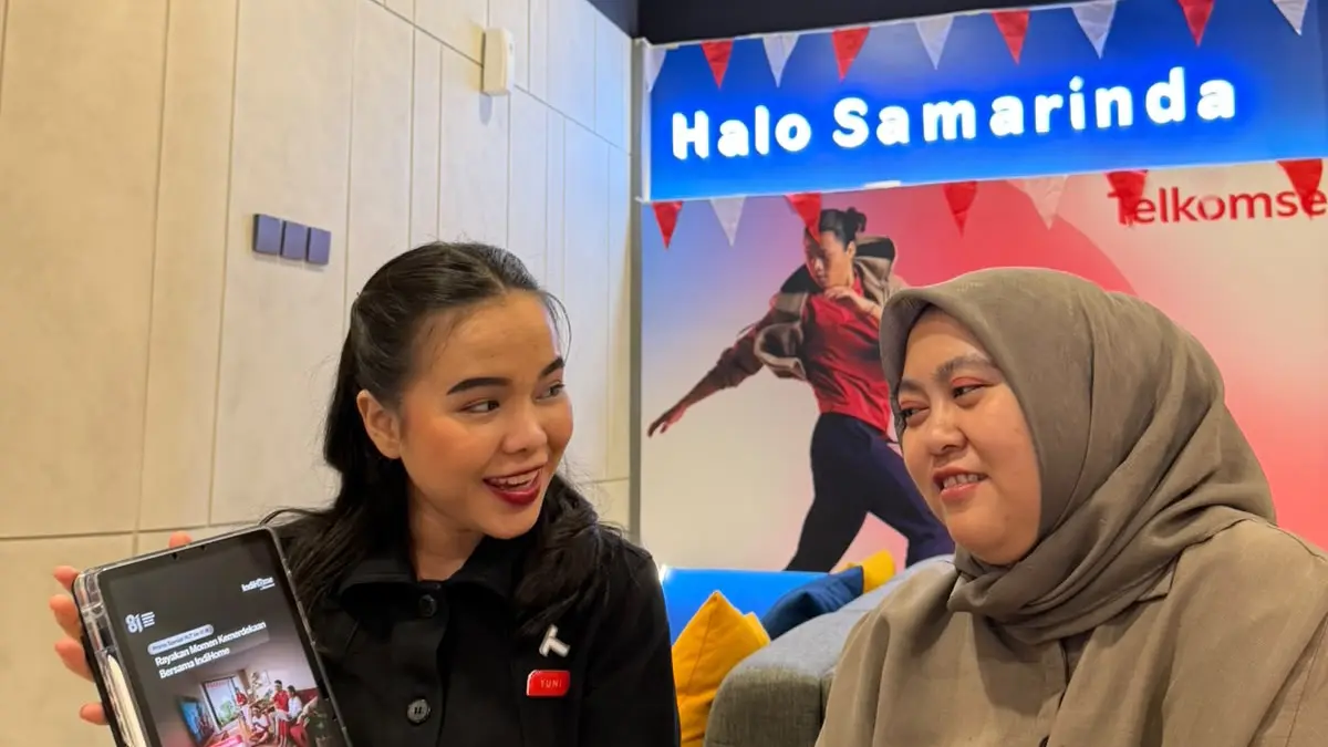 Telkomsel hadir memberikan pengalaman digital tanpa batas melalui pilihan paket IndiHome terbaru bagi pelanggan di Samarinda yang lebih terjangkau, salah satunya paket IndiHome Internet 75 Mbps dengan kecepatan 200 Mbps selama 90 hari hanya Rp240 ribu per bulan.