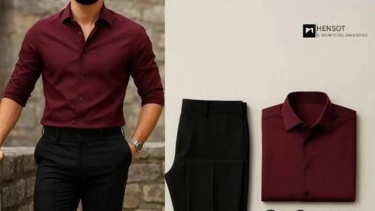 Marun dan hitam.