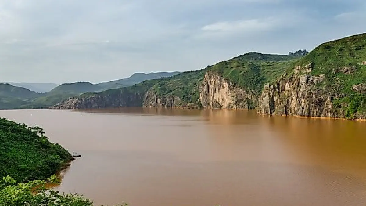 Danau Nyos, Kamerun.