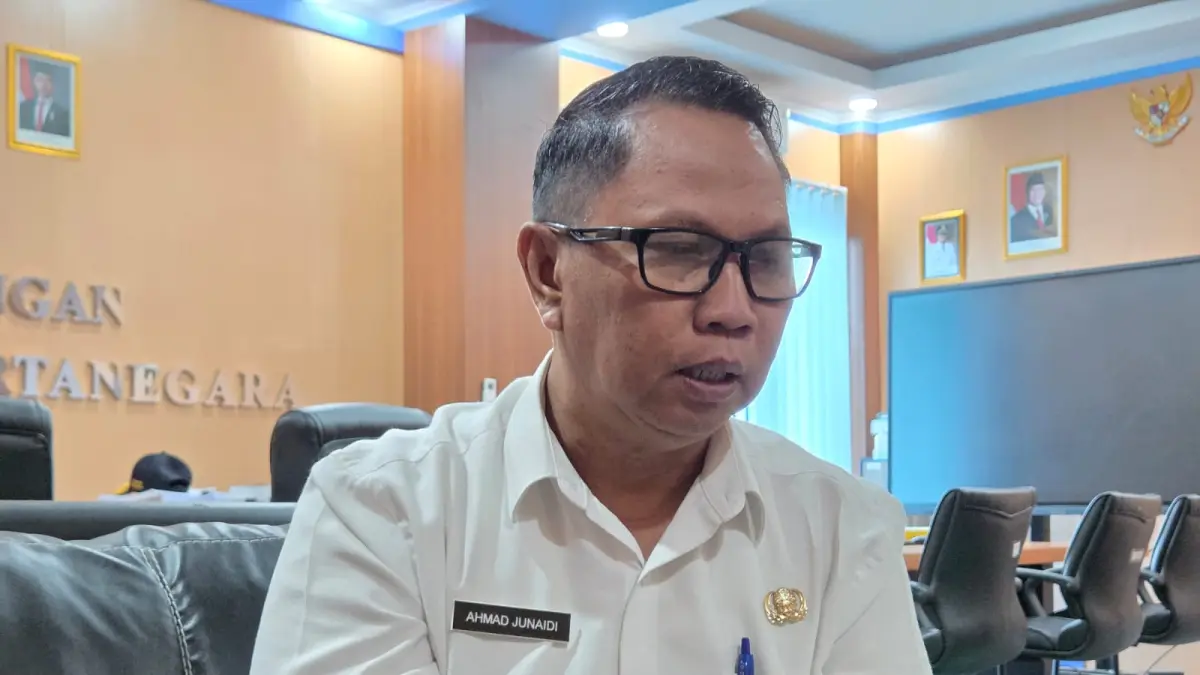 Kepala Dishub Kukar Ahmad Junaidi (Elmo/Prokal.co)
