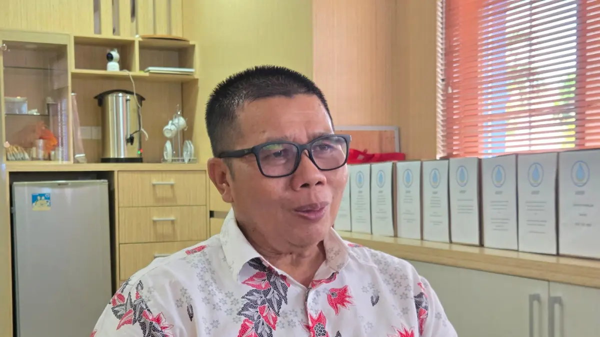 Dirut Perumda Tirta Mahakam Suparno (Elmo/Prokal.co)